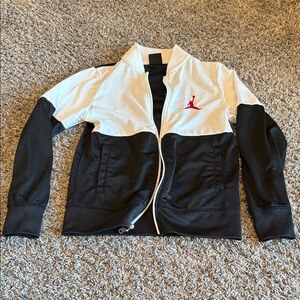 Jordan Kids Black and White Jacket